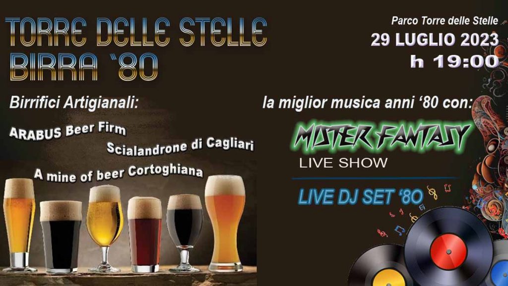Festa della birra Torre delle Stelle 2023, manifesto e programma