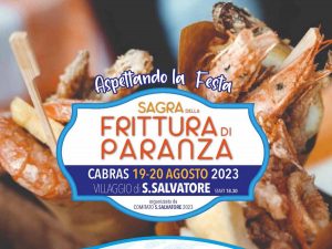 Sagra della frittura di paranza a Cabras, date e manifesto