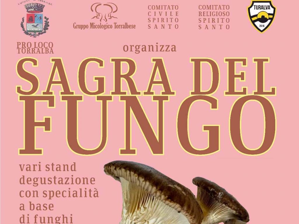 Sagra del fungo a Torralba 2024, manifesto e programma