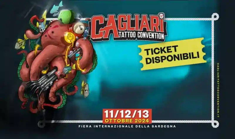 cagliari tattoo convention 2024, programma, date, orari, manifesto