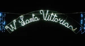 Luminarie della Festa patronale di Santa Vittoria 2024 a Sarroch