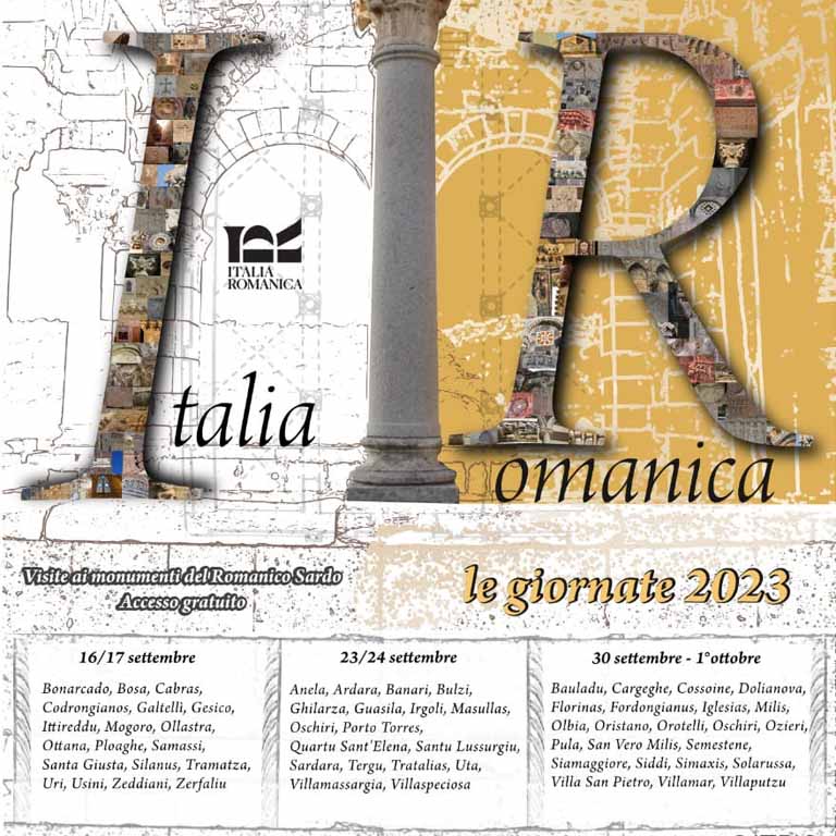 Giornate del romanico diventano Italia romanica, calendario aperture 2023 in Sardegna