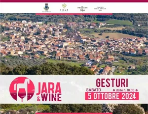 Jara & Wine a Gesturi 2024, manifesto con data e programma