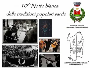 Notte bianca delle tradizioni popolari Capoterra 2024, data e manifesto