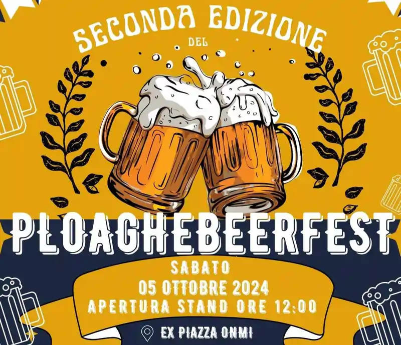 Ploaghe Beer Fest 2024, programma, data e manifesto