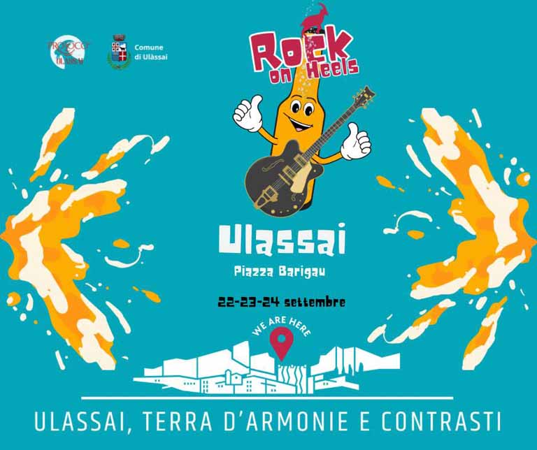Rock on Heels, date e manifesto della festa della birra di Ulassai