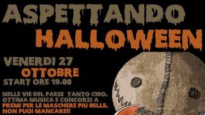 Aspettando Halloween Arbus 2023, manifesto con data e programma