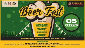 Assemini Beer Fest 2024, locandina con data e programma programma