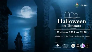 Halloween in Tonnara Portoscuso 2024, manifesto con programma e data