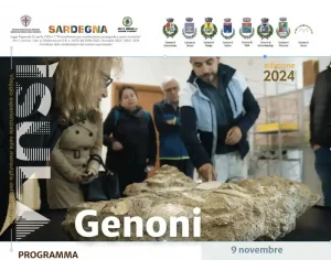 Progetto Isula Genoni 2024, manifesto con programma, data e orari degli eventi in calendario
