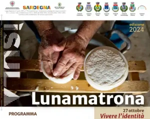Isula 2024 a Lunamatrona, manifesto con programma, orari e data