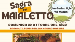 Sagra del maialetto San Gavino Monreale 2023, data e manifesto