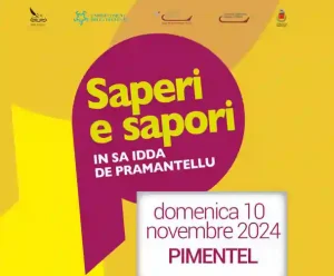 Saperi e sapori Pimentel 2024, manifesto con programma e orari