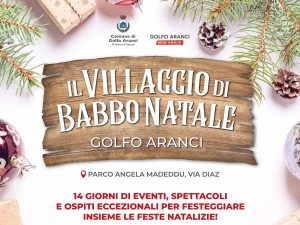Babbo Natale Golfo Aranci 2023, manifesto