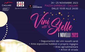 Vini novelli sotto le stelle a Cagliari, date e manifesto