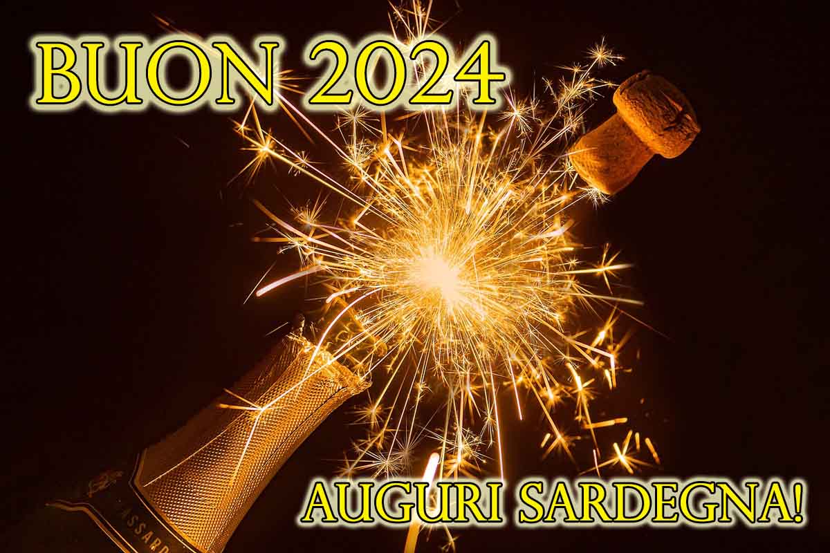 Auguri di buon 2024 Sardegna
