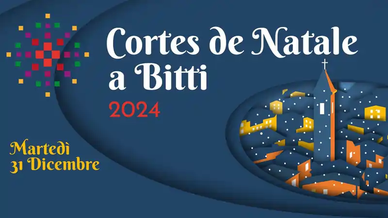 Cortes de Natale Bitti 2024, manifesto con date e programma