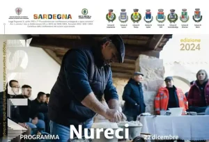 Progetto Isula Nureci 2024, manifesto con data e programma