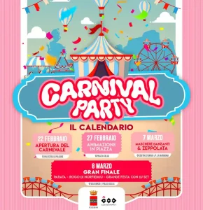Carnevale Iglesias 2025, manifesto con date, programma e orario di inizio delle sfilate | Sardegna in blog