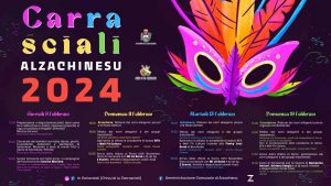 Carnevale Arzachena 2024, manifesto con date e programmi!