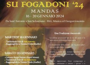 Su fogadoni Mandas 2024, date e programmi