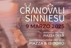 Carnevale con is Cerbus a Sinnai, manifesto con data, programma e orari | Sardegna in blog