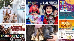Eventi e sfilate di carnevale dell'11, 12 e 13 febbraio 2024 in Sardegna!