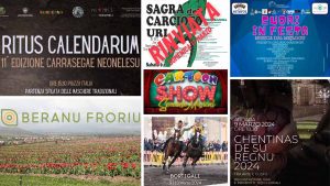 Eventi e sagre dell' 8, 9 e 10 marzo 2024 in Sardegna, manifesti aggiornati