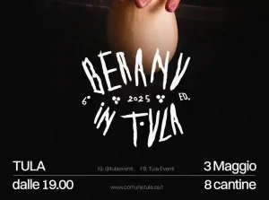 Beranu in Tula 2025, manifesto con programma, data e orari evento | Sardegna in blog