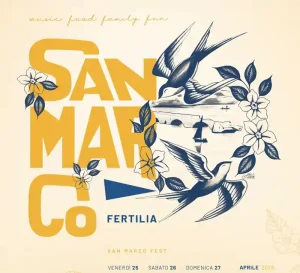 Festa San Marco Fertilia 2025, manifesto con programma, date e orari eventi | Sardegna in blog