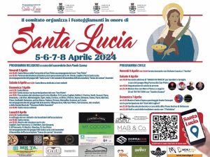 Santa Lucia Assemini 2024, manifesto con date e programma!