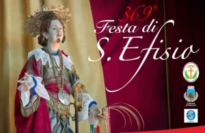 Festa di Sant'Efisio Sarroch 2025, manifesto con date, programma e orari | Sardegna in blog