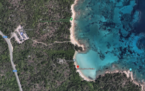 Spiaggia le piscine ad Arzachena