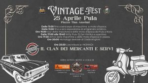 Vintage Fest per i l25 aprile a Pula, ecco programma e manifesto