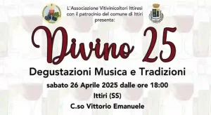 Divino Ittiri 2025, manifesto con data e programma eventi e degustazioni | Sardegna in blog