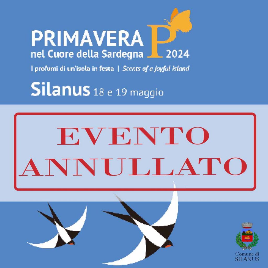 Primavera nel cuore della Sardegna a Silanus ANNULLA per un grave lutto.