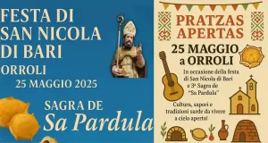 Sagra de sa pardula Orroli 2025, manifesto con date, programma e orari | Sardegna in blog