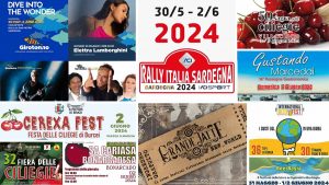Sagre ed eventi del 30, 31 maggio, 1 e 2 giugno 2024!