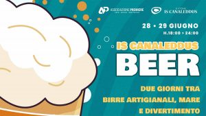 Is Canaleddus Beer, manifesto della festa della birra sul mare
