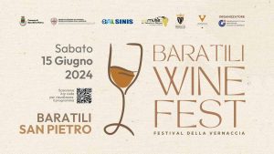 Festival della Vernaccia di Baratili San Pietro o Baratili Wine Fest, mmanifesto