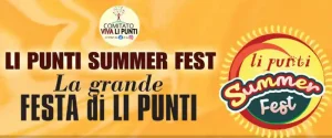 La grande festa di Li Punti Sassari 2025, manifesto con date, programma e orari eventi e concerti | Sardegna in blog