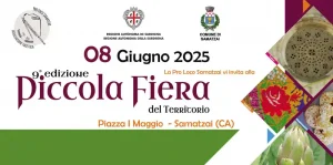 Piccola fiera del territorio di Samatzai 2025, manifesto con data. programma e orari | Sardegna in blog