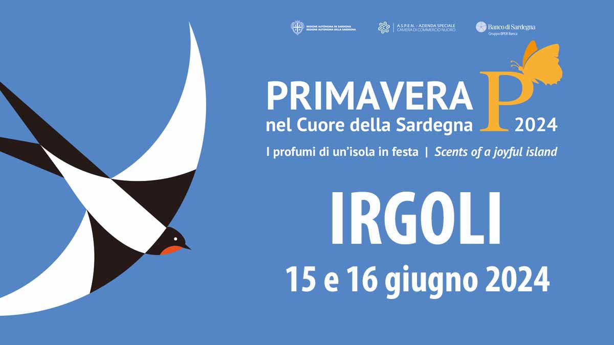 Primavera nel cuore della Sardegna a Irgoli, date e manifesto 2024
