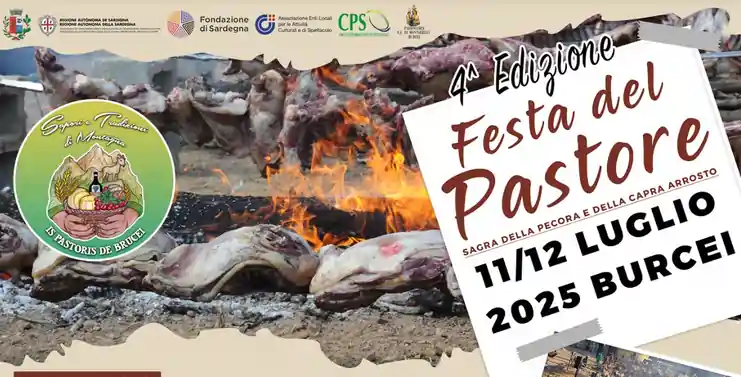 Festa del pastore burcei 2025, manifesto con date, programma e orari | Sardegna in blog