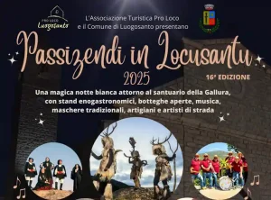 Passizendi in locusantu 2025, manifesto con programma, data e orari eventi | Sardegna in blog