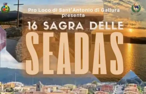 Sagra delle seadas 2025 a Sant'Antonio di Gallura, manifesto con data, programma e orari eventi e degustazione | Sardegna in blog