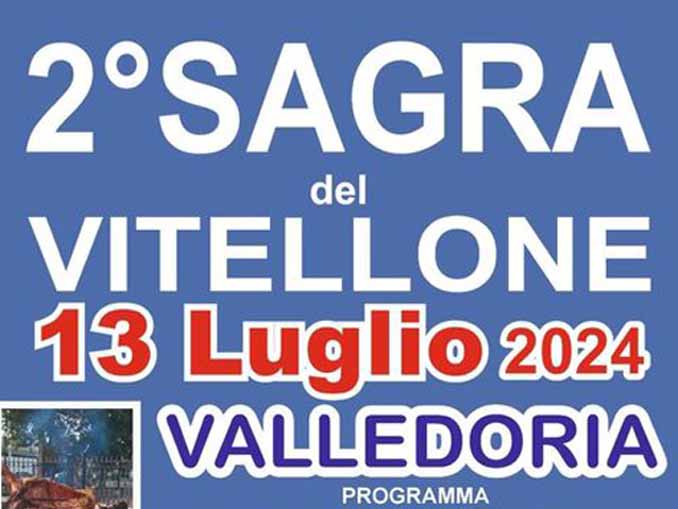 Sagra vitellone Valledoria 2024, manifesto