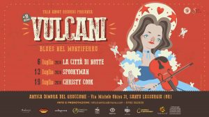 Vulcani festival blus Santu Lussurgiu, manifesto e calendario 2024