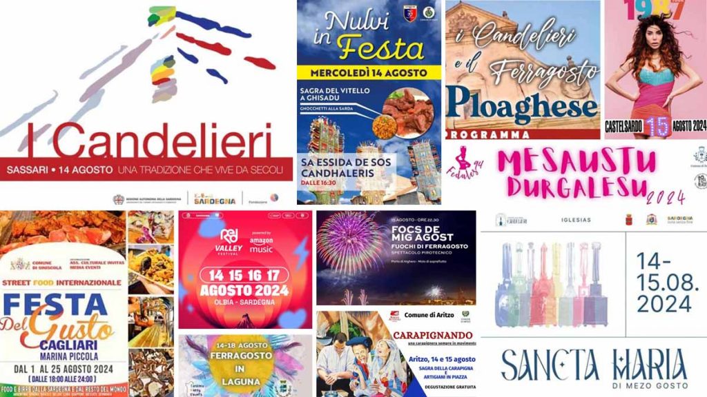 Ferragosto 2024 in Sardegna: scopri eventi, sagre e concerti del 14 e 15 agosto 2024!