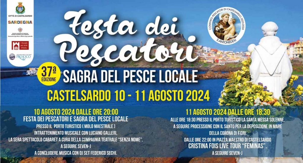 Festa dei pescatori Castelsardo 2024, programma, date e manifesto